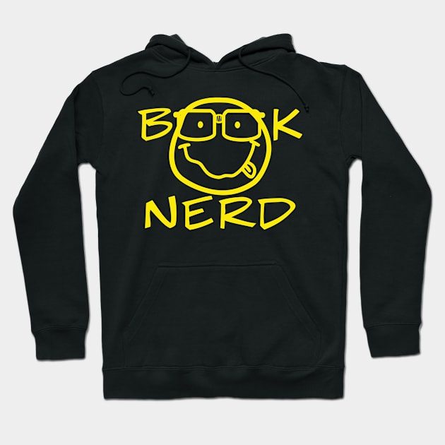 Book Nerd Hoodie by DavesTees